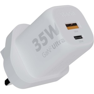Xtorm XEC035 GaN2 Ultra 35W wall charger - UK plug, White (Eletronics cables, adapters)
