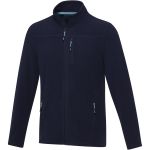 Elevate Amber men's GRS recycled full zip fleece jacket, Navy (3752955)