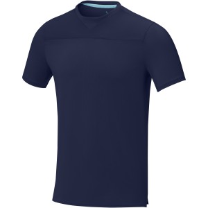 Elevate Borax short sleeve men's GRS recycled cool fit t-shirt, Navy