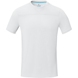 Elevate Borax short sleeve men's GRS recycled cool fit t-shirt, White (T-shirt, mixed fiber, synthetic)