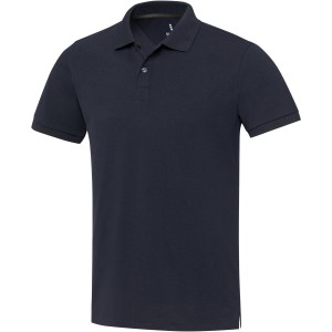 Emerald short sleeve unisex Aware<sup>™</sup> recycled polo, Navy