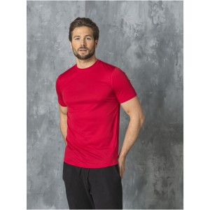 Elevate Kratos short sleeve men's cool fit t-shirt, Red (T-shirt, mixed fiber, synthetic)