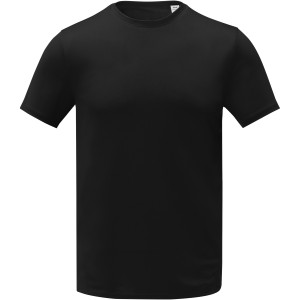 Elevate Kratos short sleeve men's cool fit t-shirt, Solid black (T-shirt, mixed fiber, synthetic)