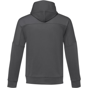 Elevate Nubia men's performance full zip knit jacket, Storm grey (Pullovers)