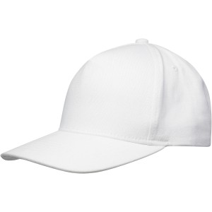 Onyx 5 panel Aware recycled cap, White