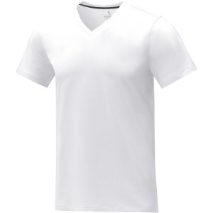 Somoto short sleeve men?s V-neck t-shirt, White