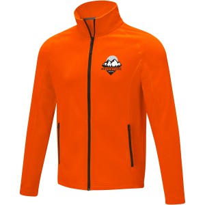 Elevate Zelus men's fleece jacket, Orange (Polar pullovers)