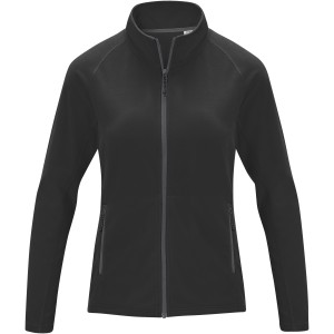 Elevate Zelus women's fleece jacket, Solid black (Polar pullovers)