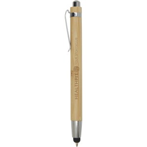 Elm bamboo ballpoint pen (black ink), Natural (Wooden, bamboo, carton pen)