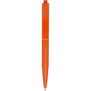 Elsa recycled plastic ballpoint pen, Orange (Plastic pen)