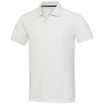 Emerald short sleeve unisex Aware<sup>™</sup> recycled polo, White (3753901)