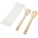 Endiv bamboo salad spoon and fork, Natural (11326906)