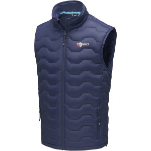 Epidote men's GRS recycled insulated down bodywarmer, Navy (Vests)