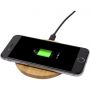 Essence wireless charging pad, Bamboo, Brown