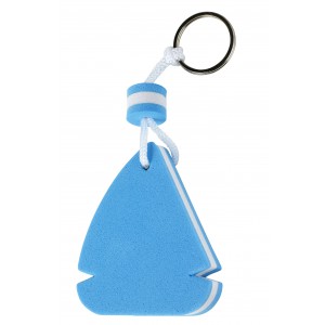 EVA key holder Cyrus, blue/white (Keychains)