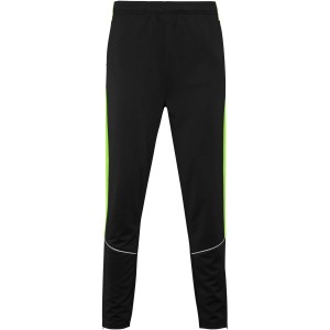 Evans kids tracksuit, Solid black, Lime (Pullovers)