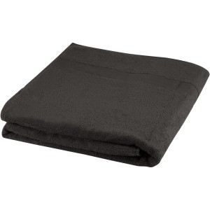 Evelyn 450 g/m2 cotton bath towel 100x180 cm, Anthracite (Towels)