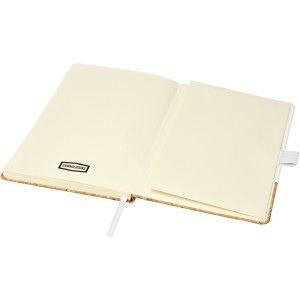 Evora A5 cork thermo PU notebook, White (Notebooks)