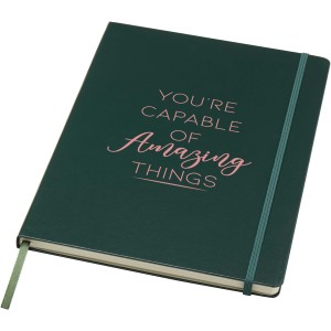 Executive A4 hard cover notebook, Green (Notebooks)