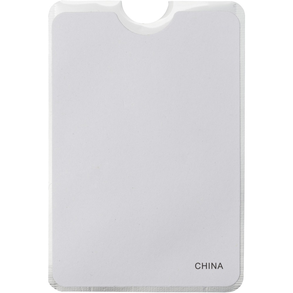 Printed Exeter RFID smartphone card wallet, Silver (Wallets)