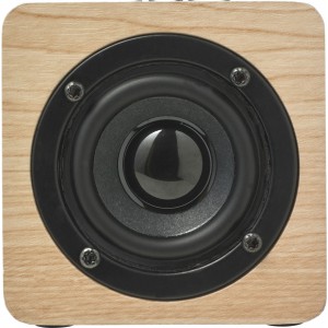 Wooden speaker Valeria, brown