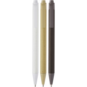 Fabianna crush paper ballpoint pen, Green (Wooden, bamboo, carton pen)