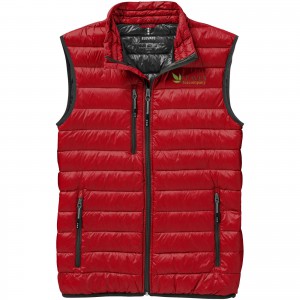 Fairview light down bodywarmer, Red (Vests)