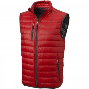 Fairview light down bodywarmer, Red (Vests)