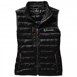 Fairview light down ladies bodywarmer, solid black (Vests)