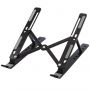 Rise foldable laptop stand, Solid black