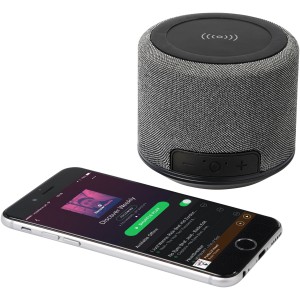 Fiber wireless charging Bluetooth? speaker, Black (Speakers, radios)