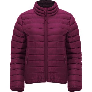 Finland women's insulated jacket, Plum red