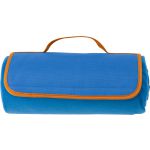 Fleece picnic blanket, light blue (8179-18)