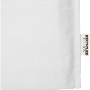 Florida 270 g/m2 GRS recycled gusset tote bag 14L, White (Shopping bags)