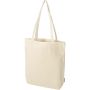 Florida 270 g/m2 GRS recycled tote bag 10L, Natural