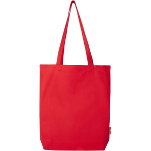 Florida 270 g/m2 GRS recycled tote bag 10L, Red (Shopping bags)