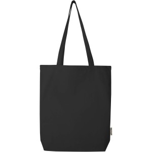 Florida 270 g/m2 GRS recycled tote bag 10L, Solid black (Shopping bags)