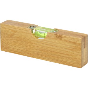 Flush bamboo spirit level with bottle opener, Natural (Tools)