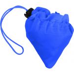 Foldable polyester (210D) shopping bag, cobalt blue (8962-23)