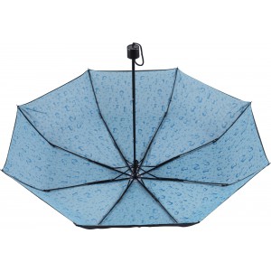 Polyester (170T) umbrella Ryan, light blue (Foldable umbrellas)