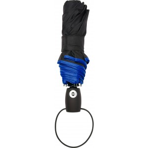 Pongee (190T) umbrella Ben, blue (Foldable umbrellas)