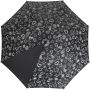 Pongee (190T) umbrella Caleb, black