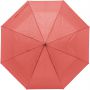 Pongee (190T) umbrella Zachary, red