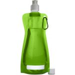 Foldable water bottle (420ml), light green (7567-29CD)