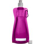 Foldable water bottle (420ml), pink (7567-17)