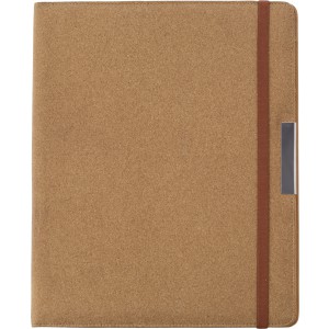 A4 cork portfolio, brown (Folders)