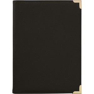 PU folder Jovita, black (Folders)