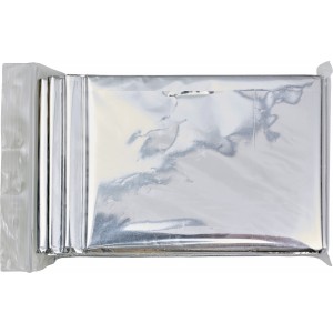 Aluminium emergency blanket Cecilia, silver