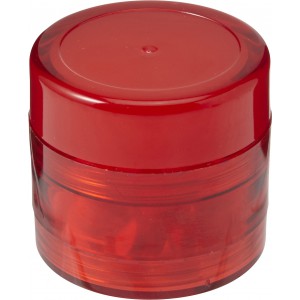 PS holder with mints and lip balm Rio, red (Food)