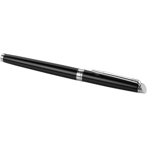 Hémisph?re elegant and lacquered rollerball pen, solid black (Fountain-pen, rollerball)
